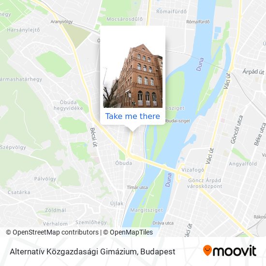 Alternatív Közgazdasági Gimázium map