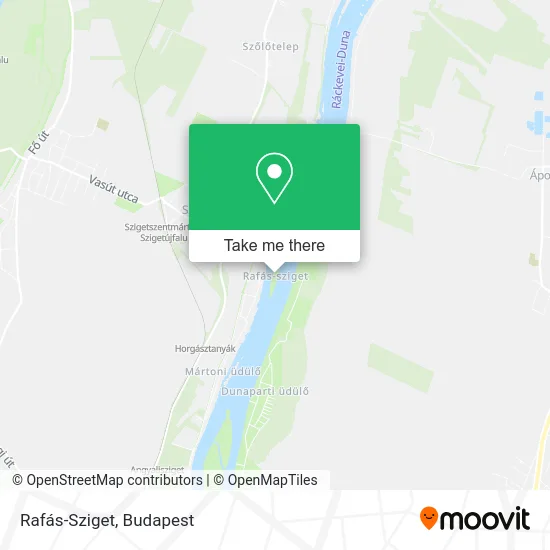 Rafás-Sziget map