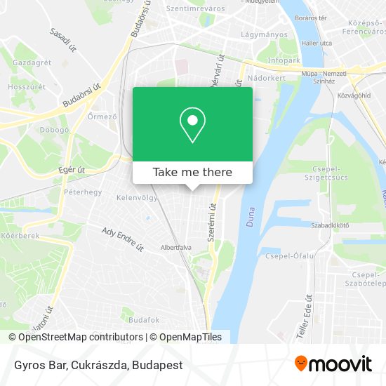 Gyros Bar, Cukrászda map