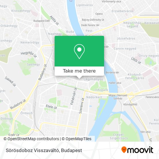 Sörösdoboz Visszaváltó map