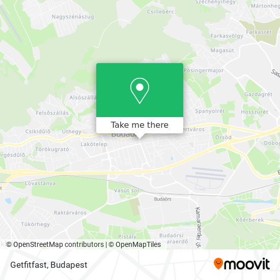 Getfitfast map