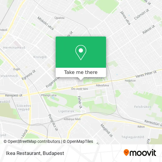 Ikea Restaurant map