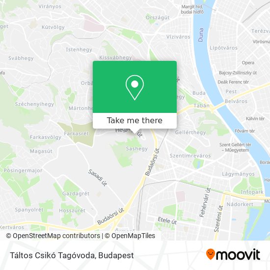 Táltos Csikó Tagóvoda map