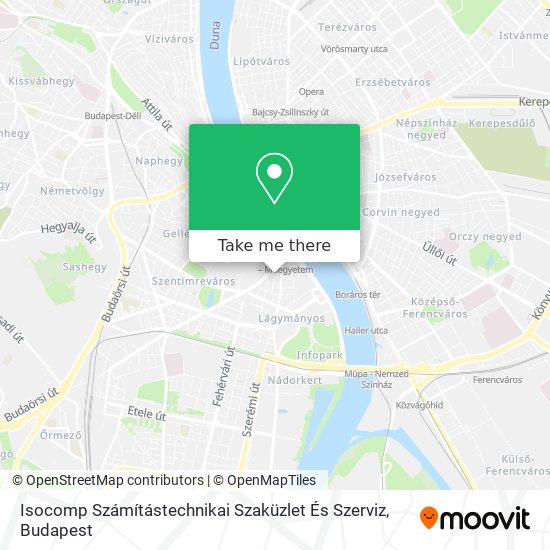 Isocomp Számítástechnikai Szaküzlet És Szerviz map