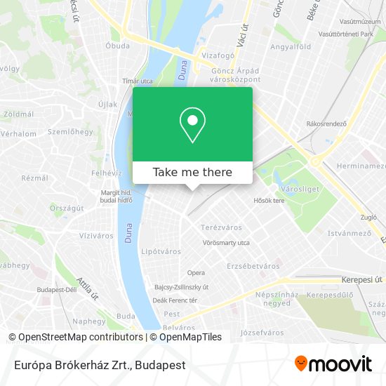 Európa Brókerház Zrt. map