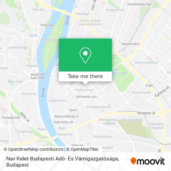 Nav Kelet-Budapesti Adó- És Vámigazgatósága map