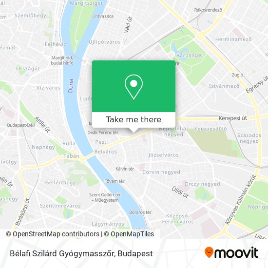 Bélafi Szilárd Gyógymasszőr map