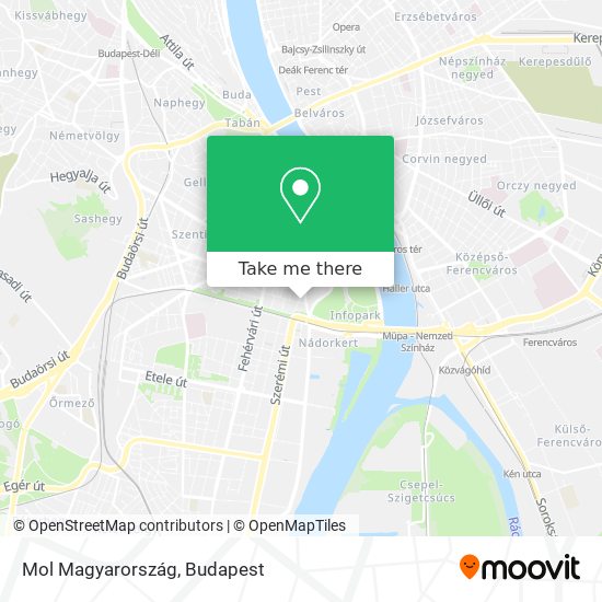 Mol Magyarország map
