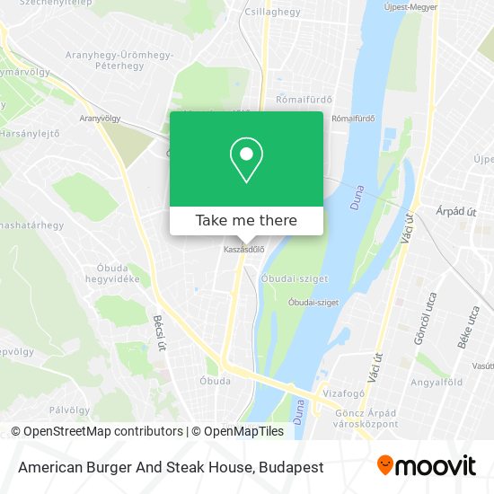 American Burger And Steak House map