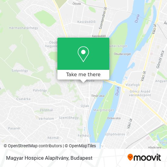 Magyar Hospice Alapítvány map