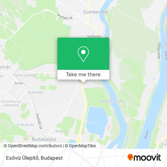 Esővíz Ülepítő map