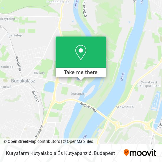 Kutyafarm Kutyaiskola És Kutyapanzió map