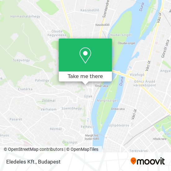 Eledeles Kft. map