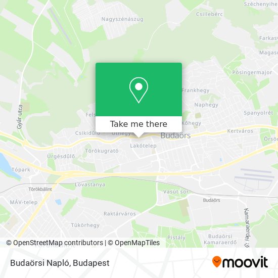 Budaörsi Napló map