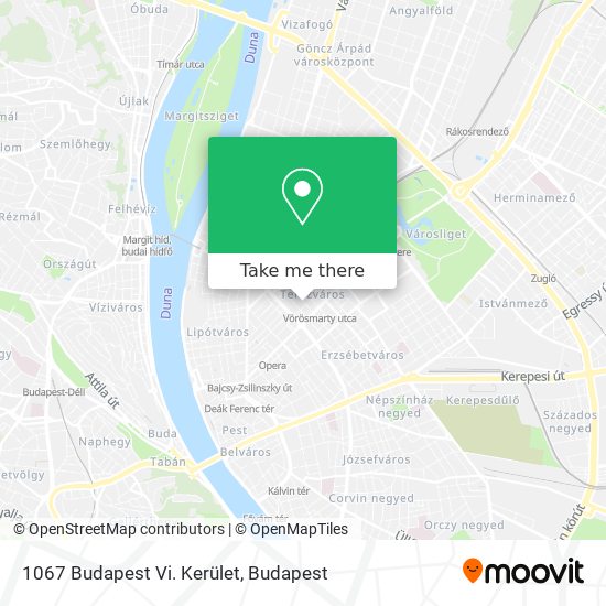 1067 Budapest Vi. Kerület map