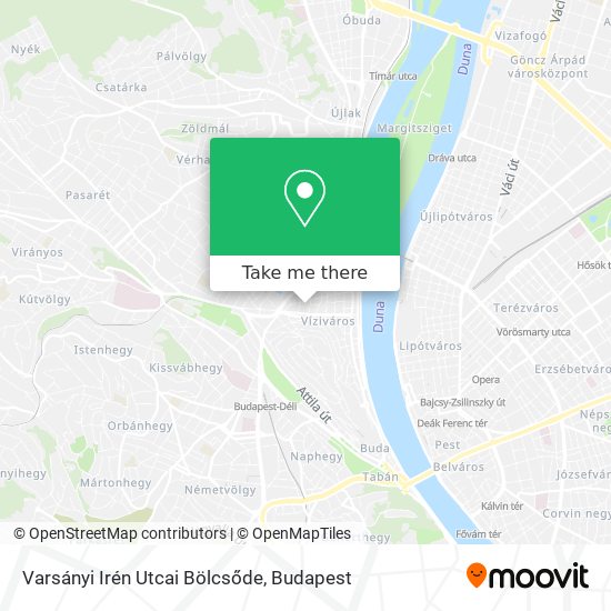 Varsányi Irén Utcai Bölcsőde map