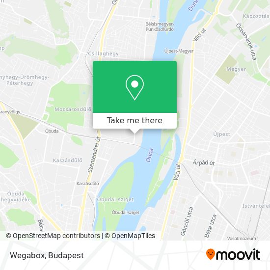 Wegabox map