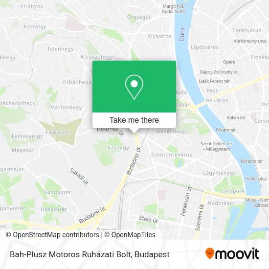 Bah-Plusz Motoros Ruházati Bolt map
