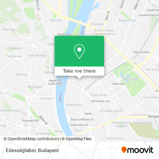 Édességlabor map