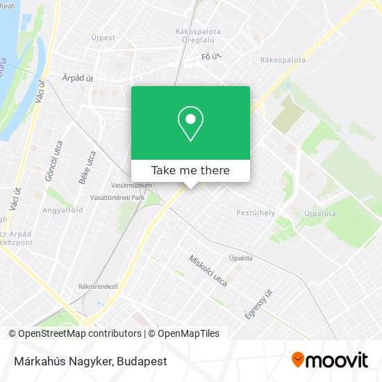 Márkahús Nagyker map