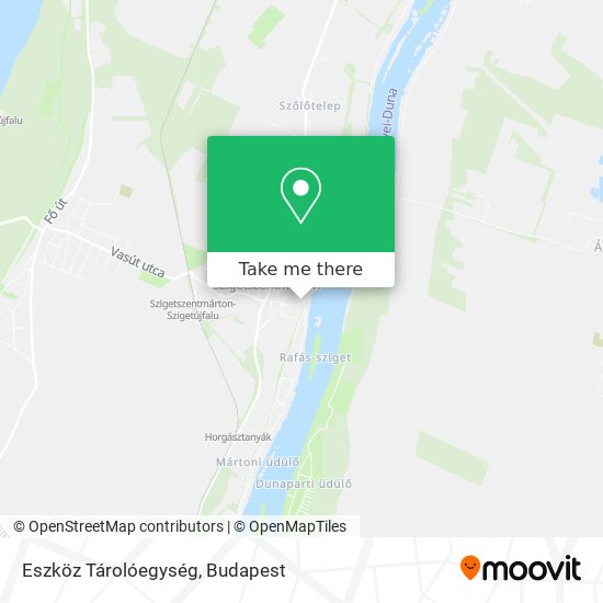 Eszköz Tárolóegység map