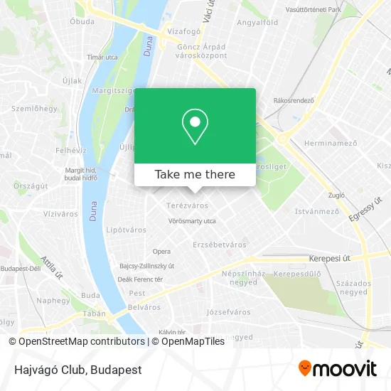 Hajvágó Club map