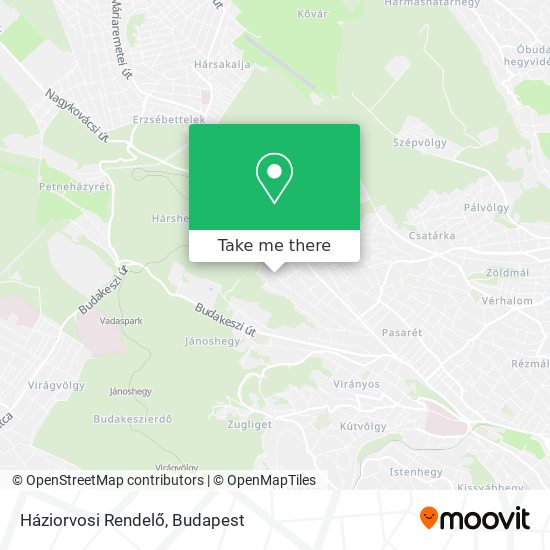 Háziorvosi Rendelő map