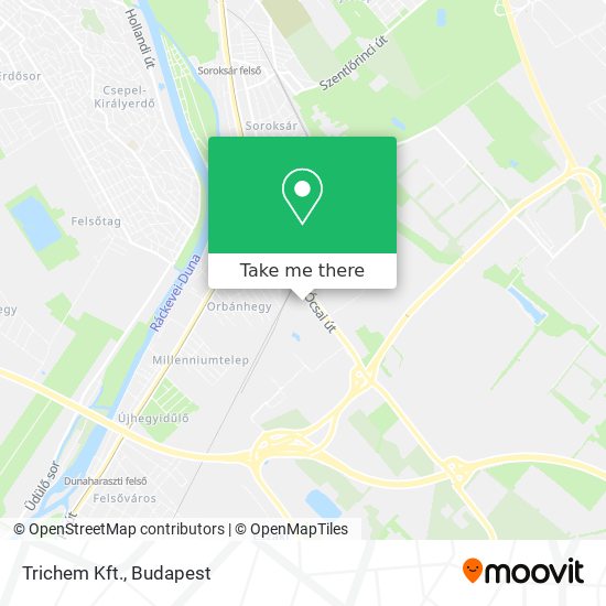 Trichem Kft. map