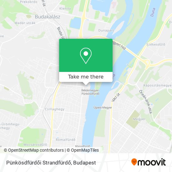 Pünkösdfürdői Strandfürdő map