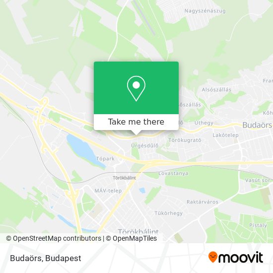 Budaörs map