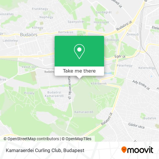 Kamaraerdei Curling Club map