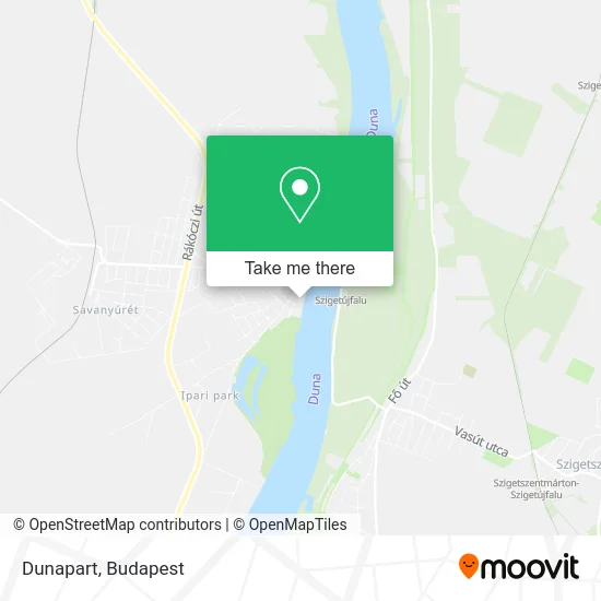 Dunapart map