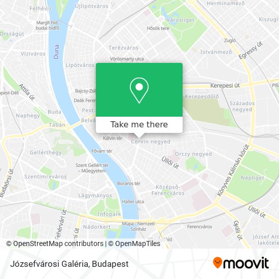 Józsefvárosi Galéria map