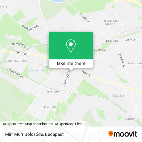 Mirr Murr Bölcsőde map