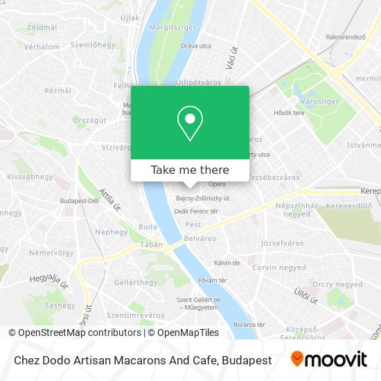 Chez Dodo Artisan Macarons And Cafe map
