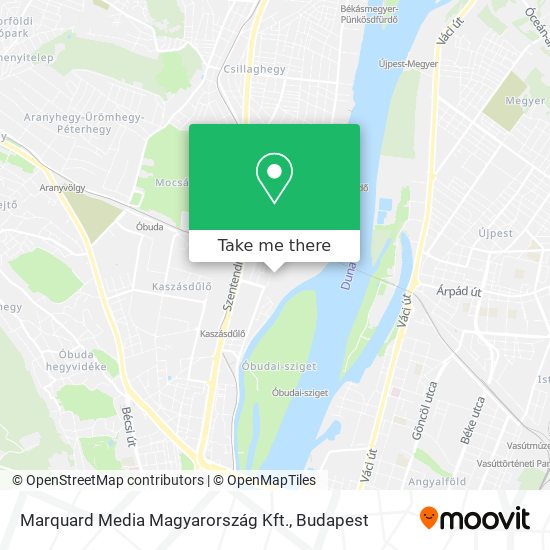 Marquard Media Magyarország Kft. map