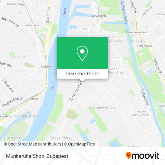 Munkaruha-Shop map