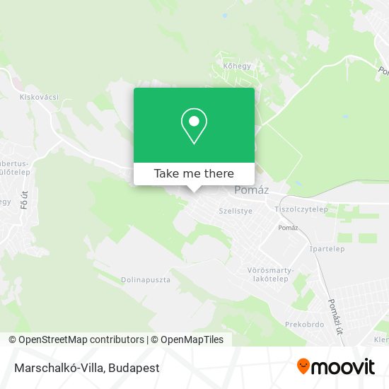 Marschalkó-Villa map