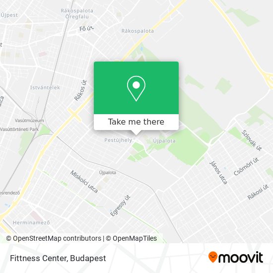 Fittness Center map