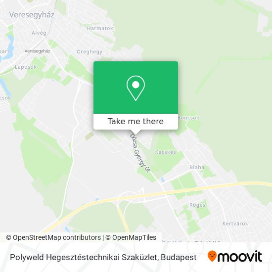 Polyweld Hegesztéstechnikai Szaküzlet map