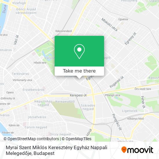 Myrai Szent Miklós Keresztény Egyház Nappali Melegedője map