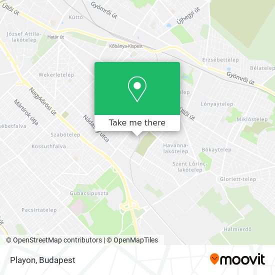 Playon map