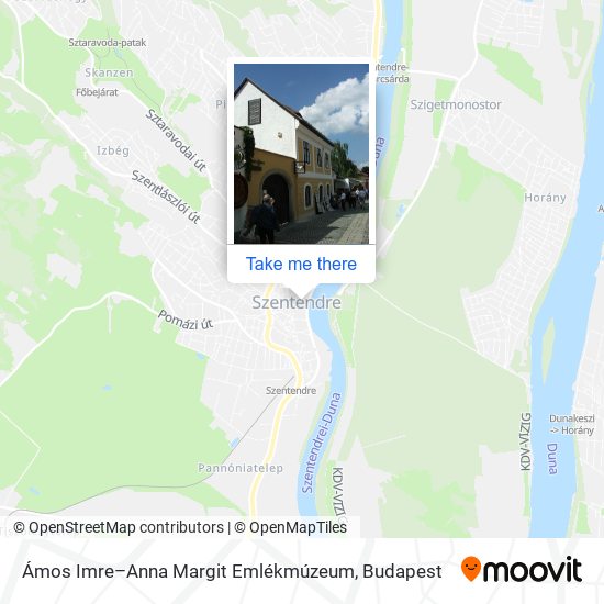 Ámos Imre–Anna Margit Emlékmúzeum map