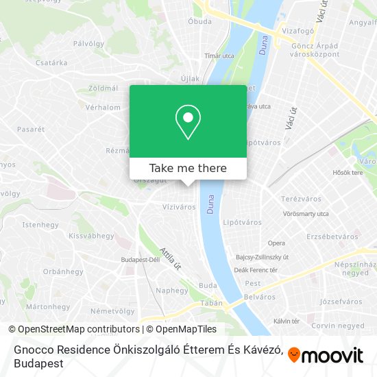 Gnocco Residence Önkiszolgáló Étterem És Kávézó map