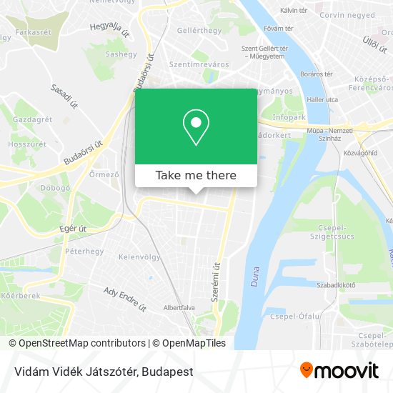 Vidám Vidék Játszótér map