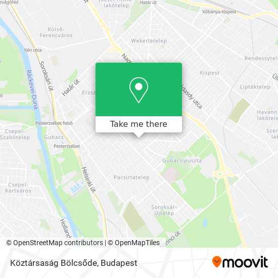 Köztársaság Bölcsőde map