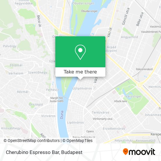 Cherubino Espresso Bar map