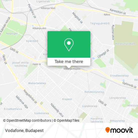 Vodafone map