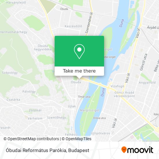 Óbudai Református Parókia map