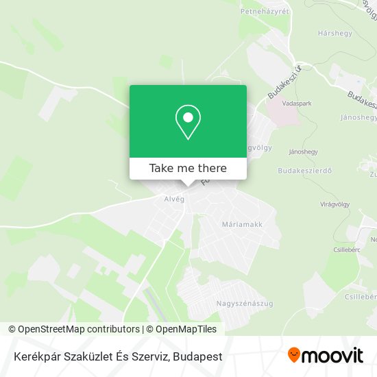 Kerékpár Szaküzlet És Szerviz map